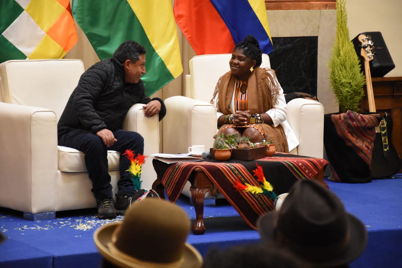 Francia Márquez aboga en Bolivia por una Latinoamérica unida, en paz y con justicia social