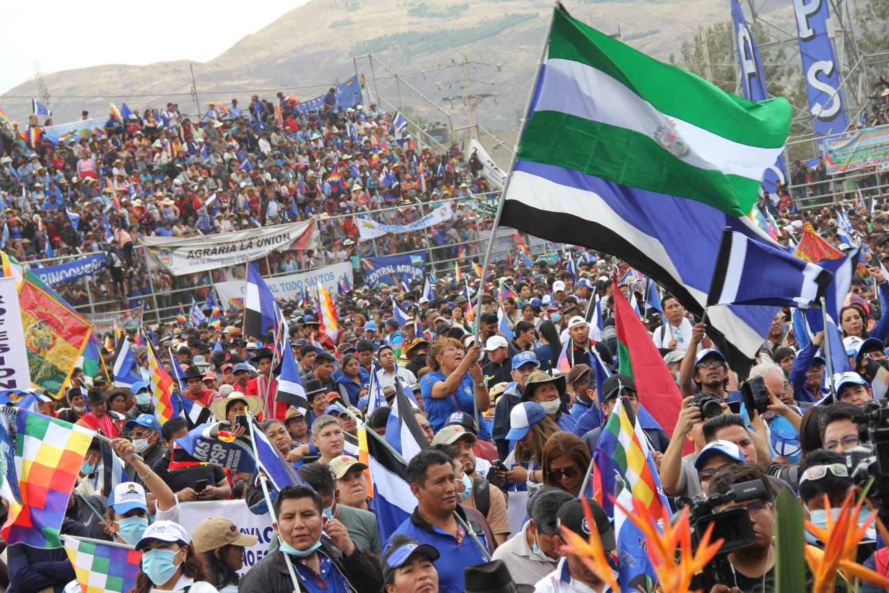 MAS – IPSP conmemora el Día de la Revolución Democrática y Cultural en Sacaba