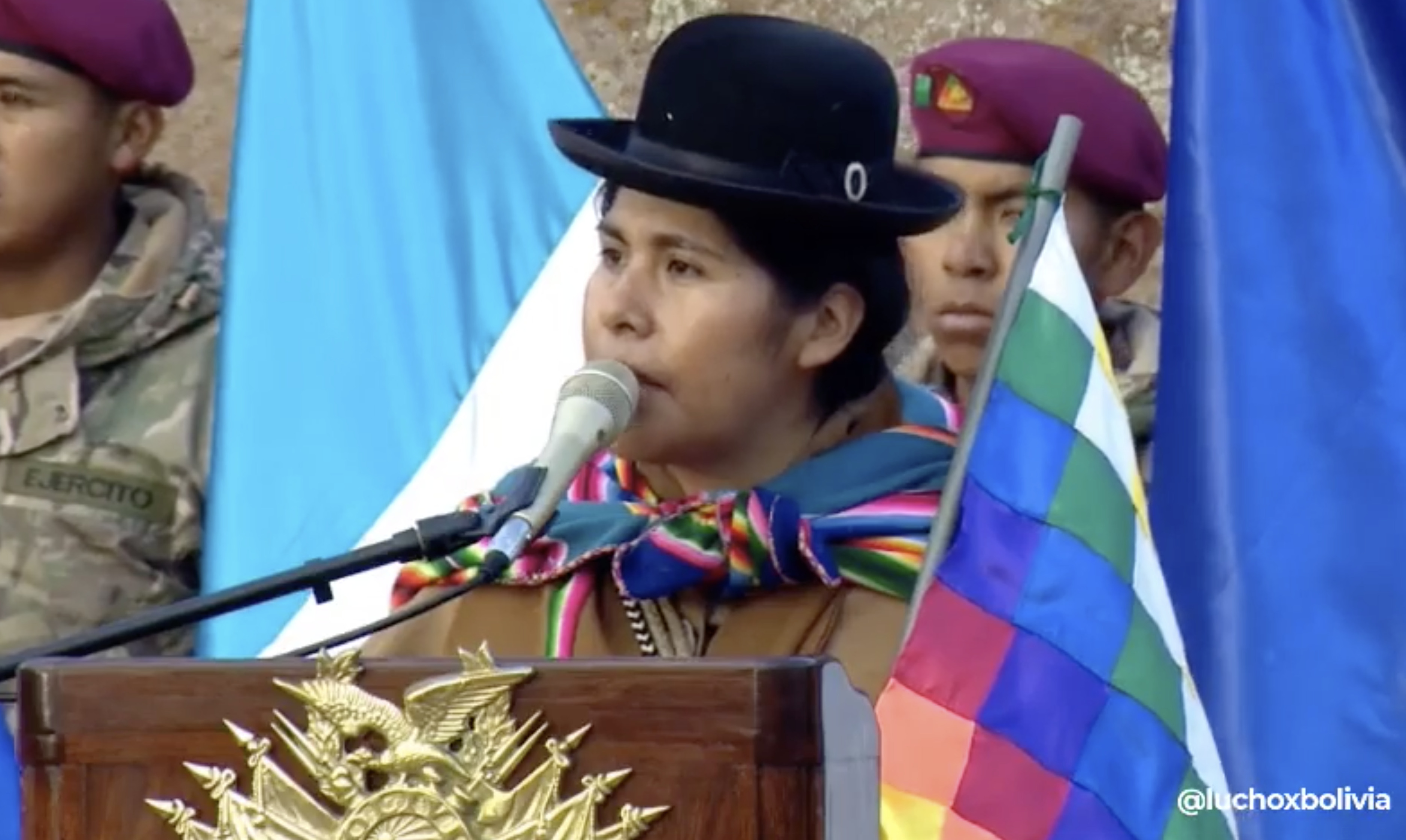 Organizaciones sociales abogan desde el templo de Tiwanaku por la reconciliación y piden paz para el Perú