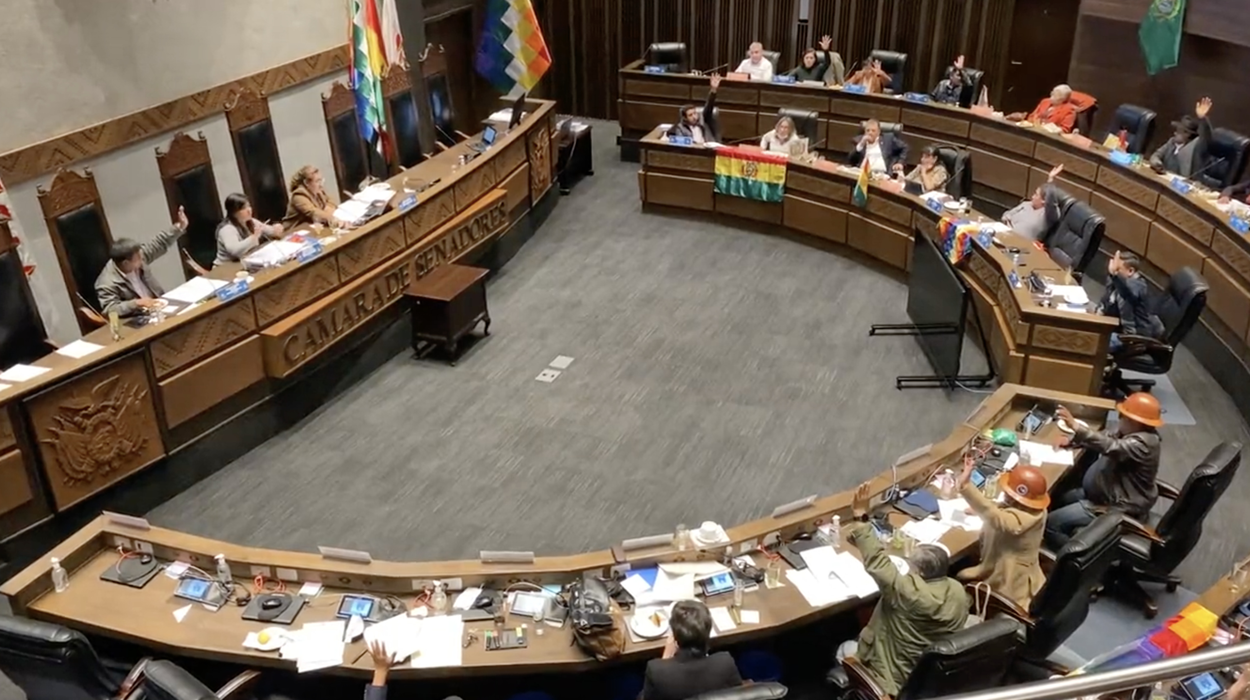 Presidente del Senado no descarta nueva ley para frenar avasallamientos