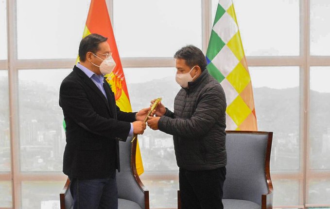 David Choquehuanca asume el mando del país