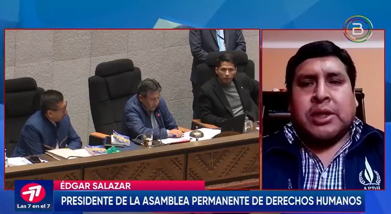 APDHB lamenta actitud de parlamentarios de oposición y pide designar un Defensor del Pueblo