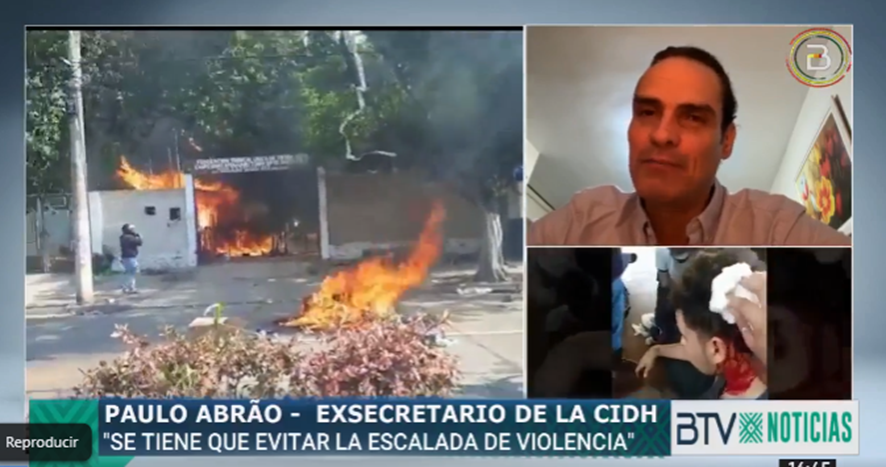 Exsecretario de la CIDH califica de antidemocráticas la violencia en Santa Cruz