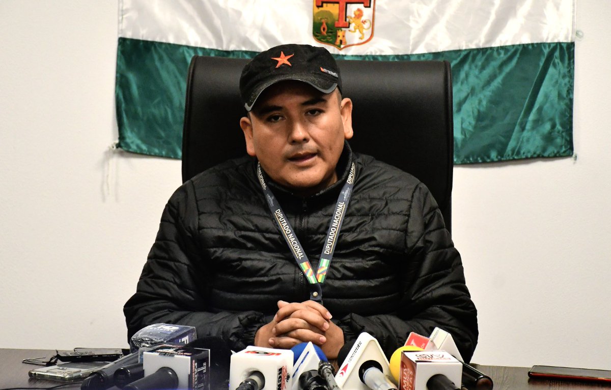 Diputado Rojas acusa a Camacho y a unionistas de repetir “modus operandi golpista” del año 2019