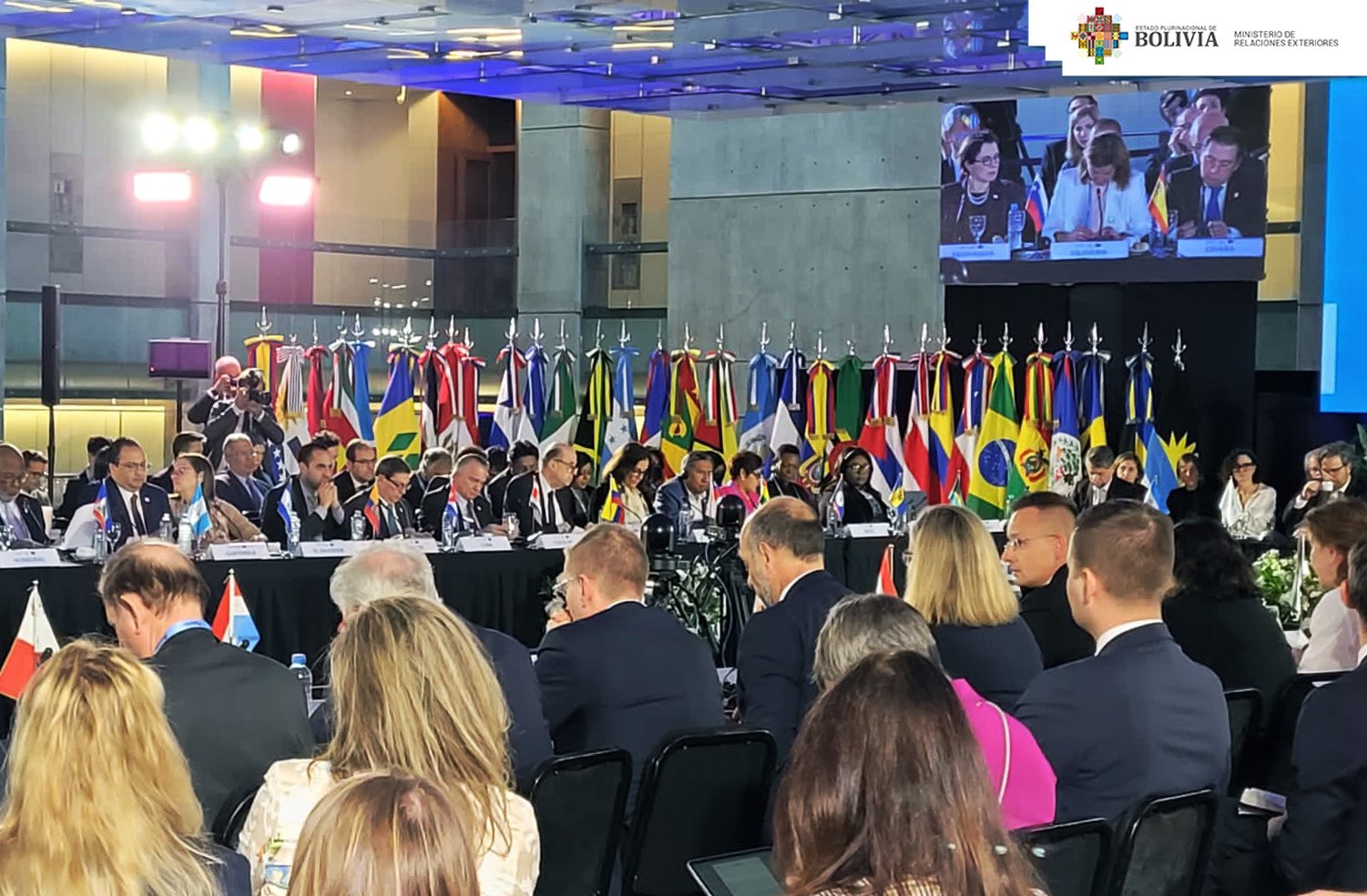 Canciller participa de la III Reunión de ministros de la Celac y la Unión Europea