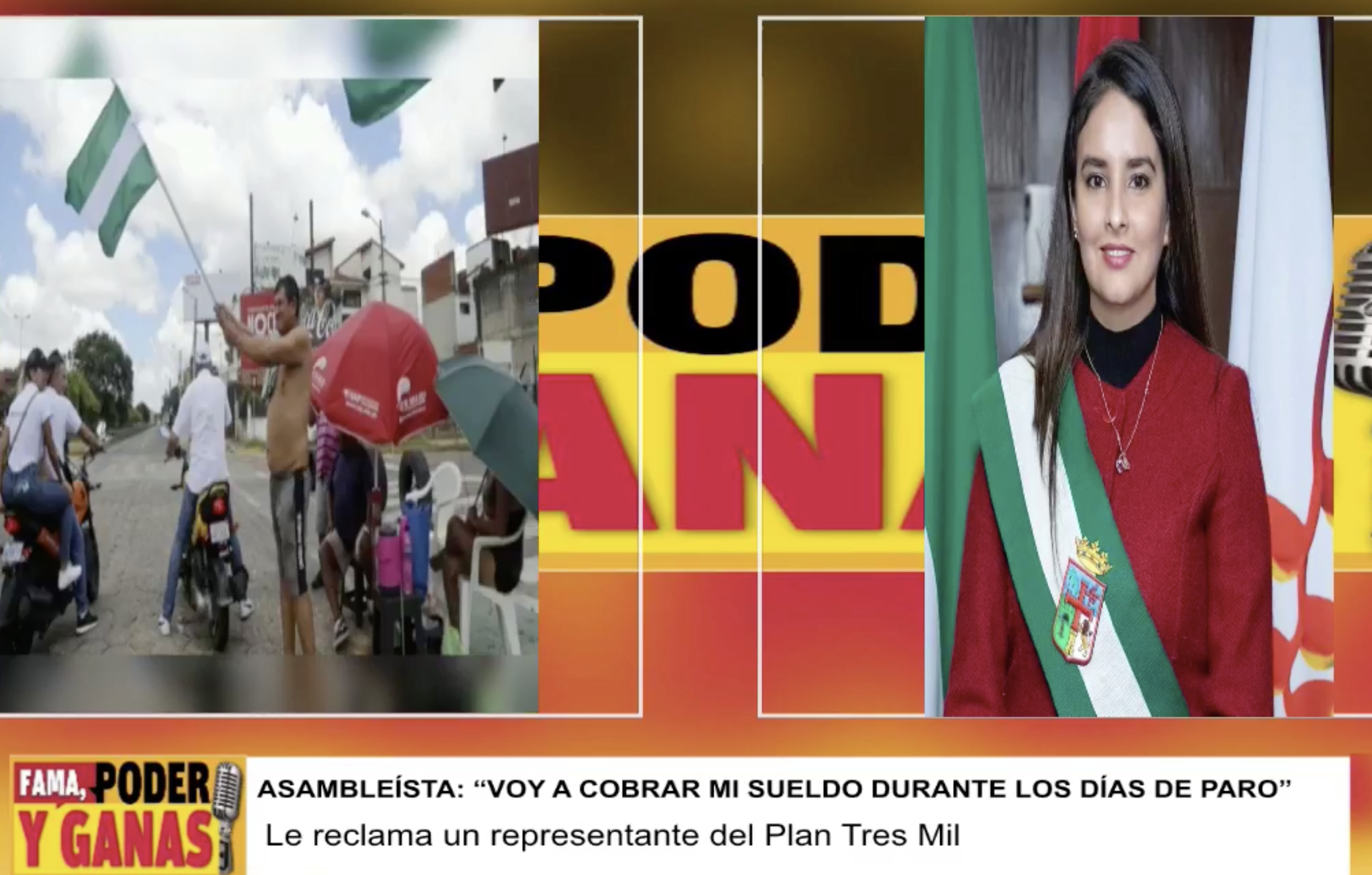 “Claro que voy a recibir un sueldo”, dice asambleísta que no trabajará durante el paro