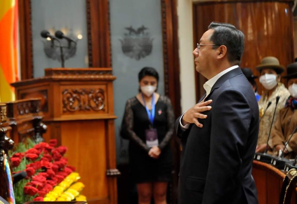 Presidente Luis Arce prepara el informe que brindará al país el 8 de noviembre