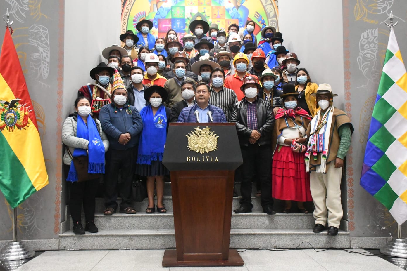 Pacto de Unidad, COB y el MAS-IPSP se declaran en alerta ante cualquier intento de desestabilización