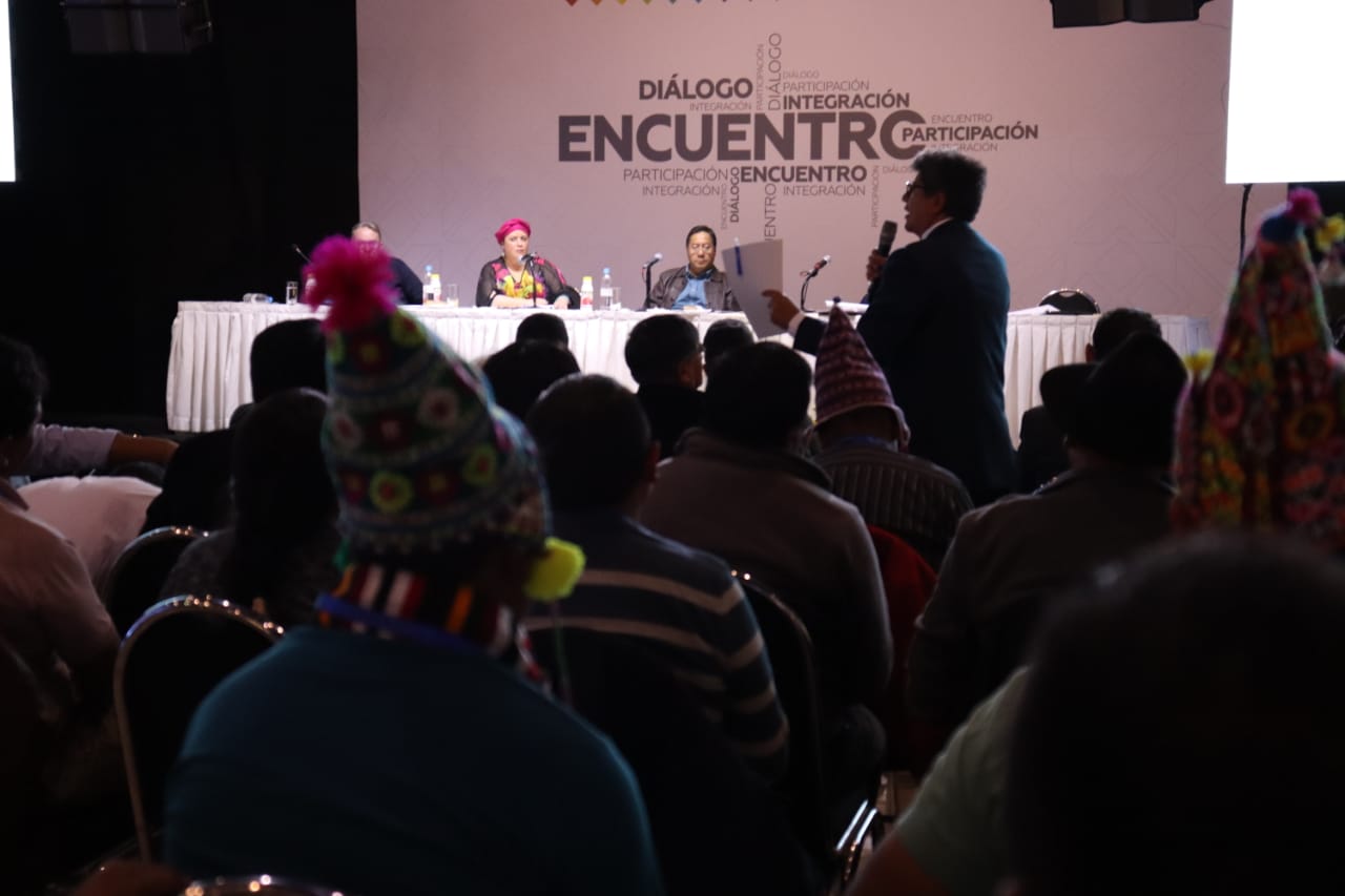 Encuentro Plurinacional por el Censo establece cinco puntos centrales, destaca el rector de la San Francisco Xavier 