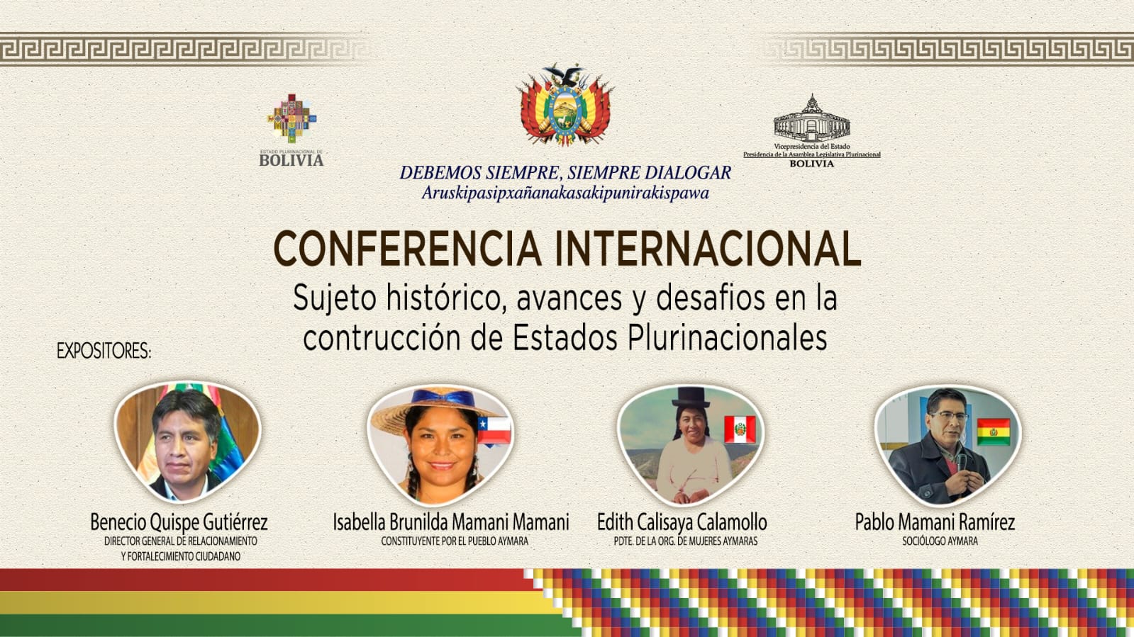 Intelectuales aymaras debaten desafíos en la construcción de los Estados Plurinacionales