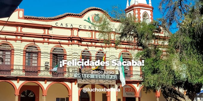 Presidente destaca potencial productivo de Sacaba en su aniversario