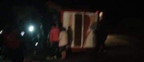 Accidente de tránsito deja un muerto y 25 heridos en Tarija