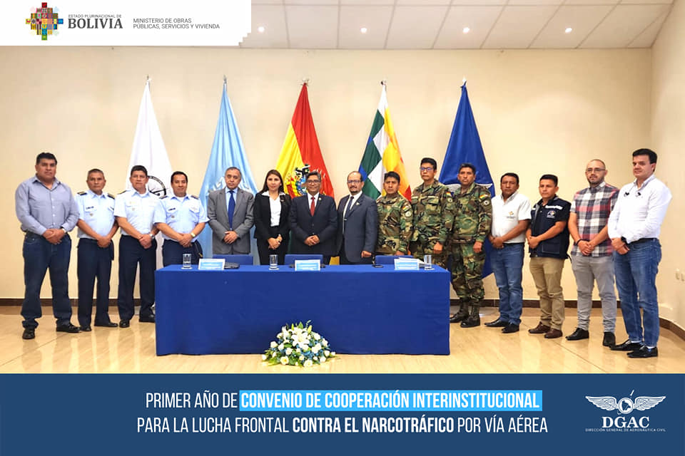 Instituciones estatales consolidan protocolos de control aéreo para luchar contra el narcotráfico