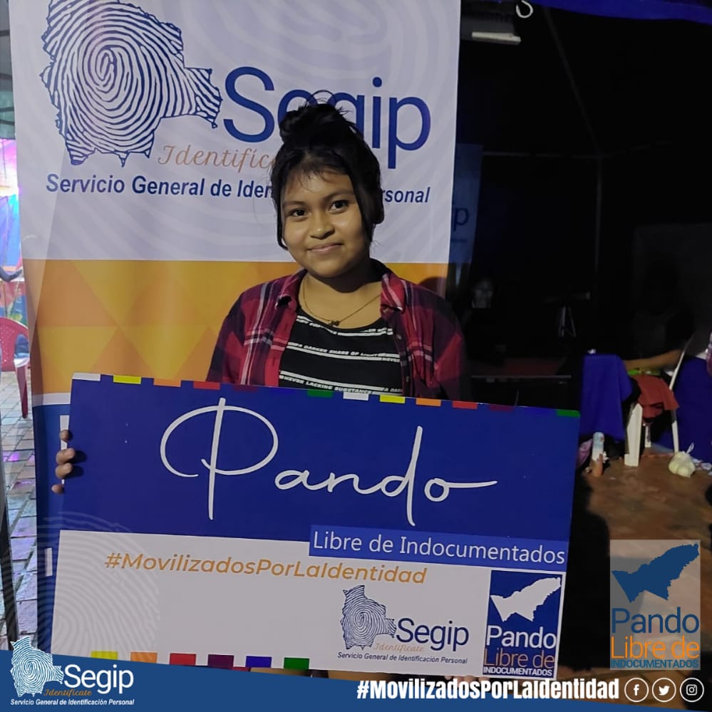 Segip carnetiza en Pando a más de 22.000 personas y se encamina a ser libre de indocumentados en 2023