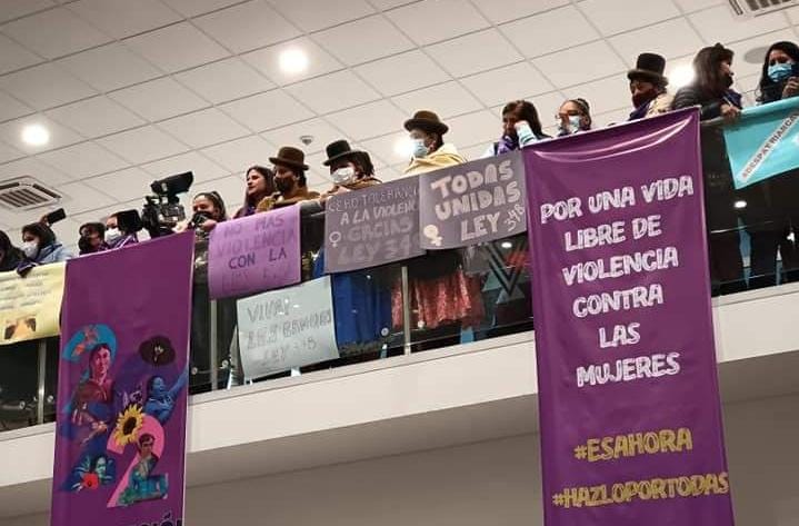 Ministra señala que anteproyecto de fortalecimiento a la Ley 348 introduce sanciones por la vía administrativa 