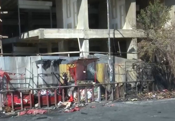 Comerciantes afectados por el edificio siniestrado se declaran en emergencia