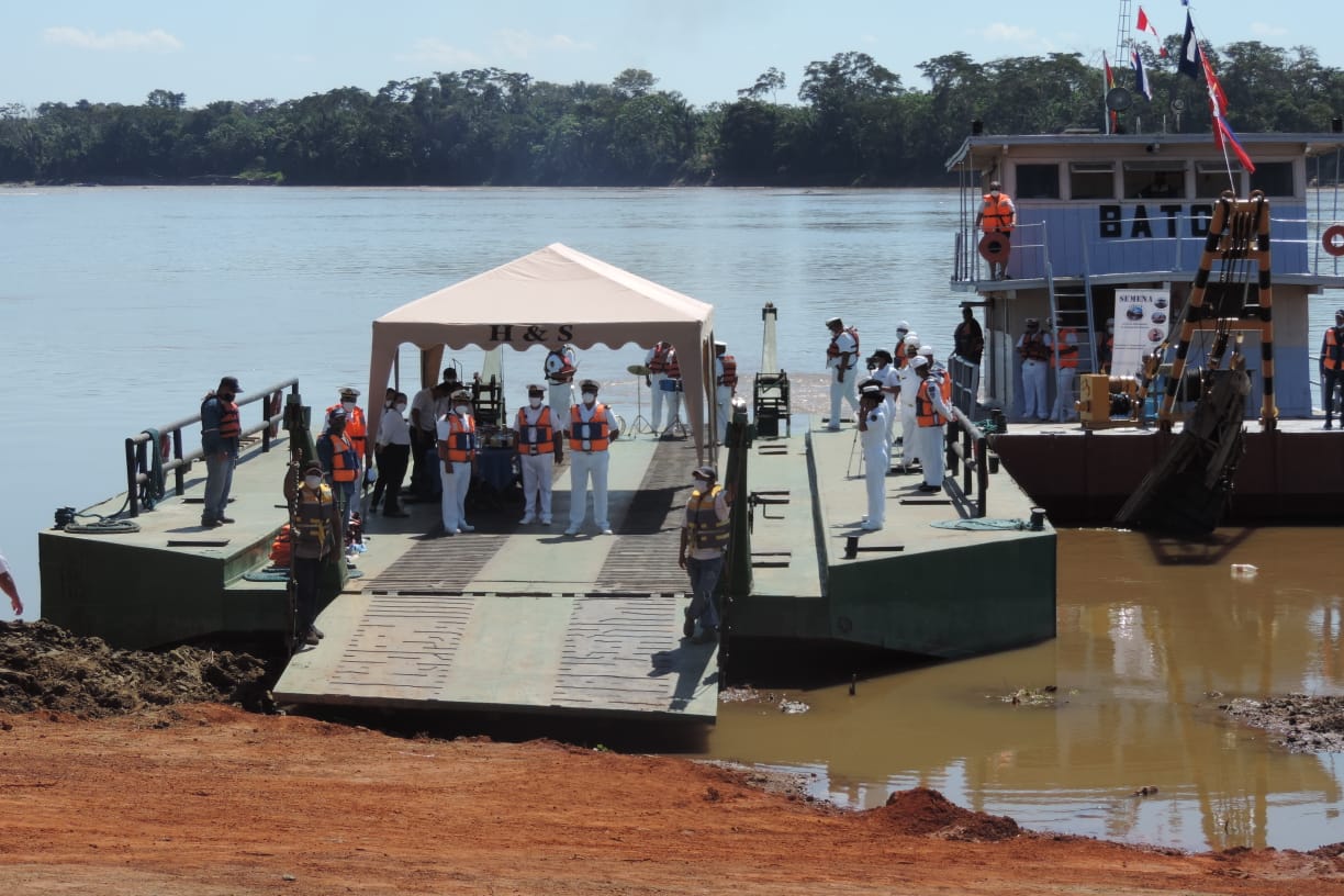 Inspeccionan estándares de calidad de embarcaciones en aguas bolivianas de la Hidrovía Paraguay-Paraná