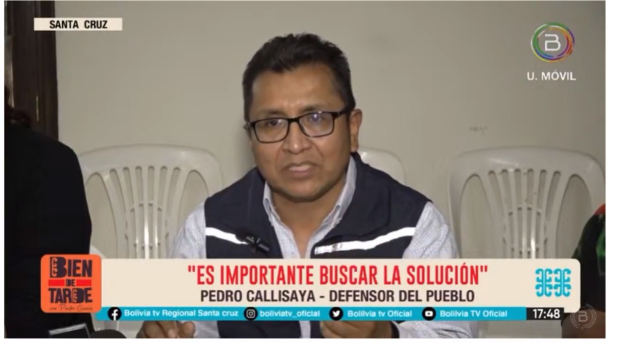 Defensor del Pueblo denuncia que en el paro en Santa Cruz se vulnera derechos de mujeres