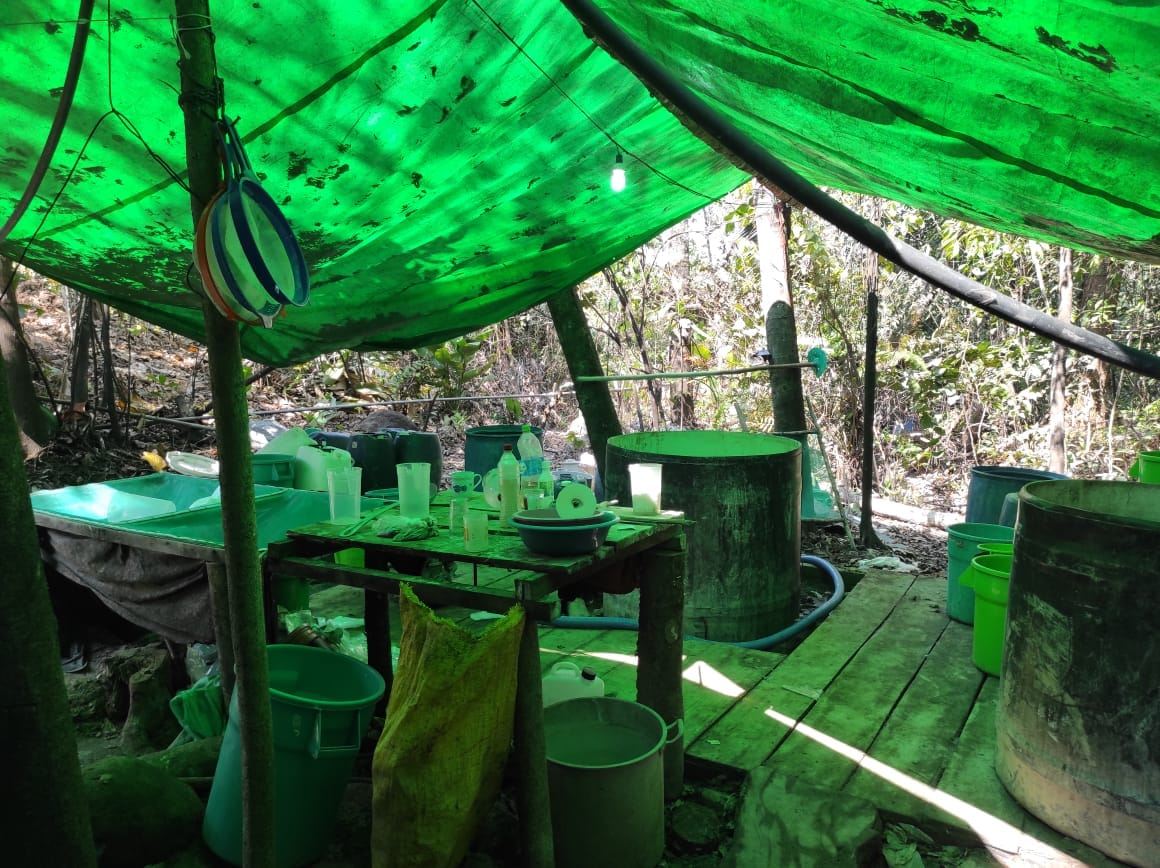 Felcn destruye una fábrica y un laboratorio en Yapacaní