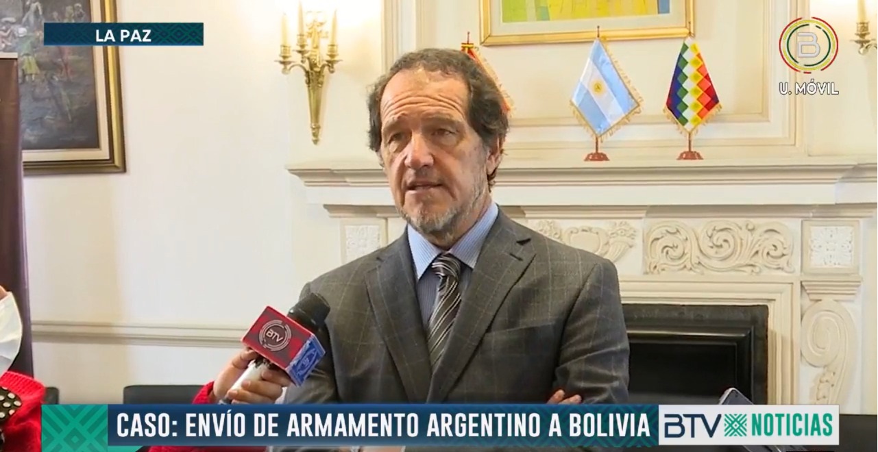 Embajador Basteiro ve posible emisión de sentencia en caso envío de armas a Bolivia, hasta fin de año