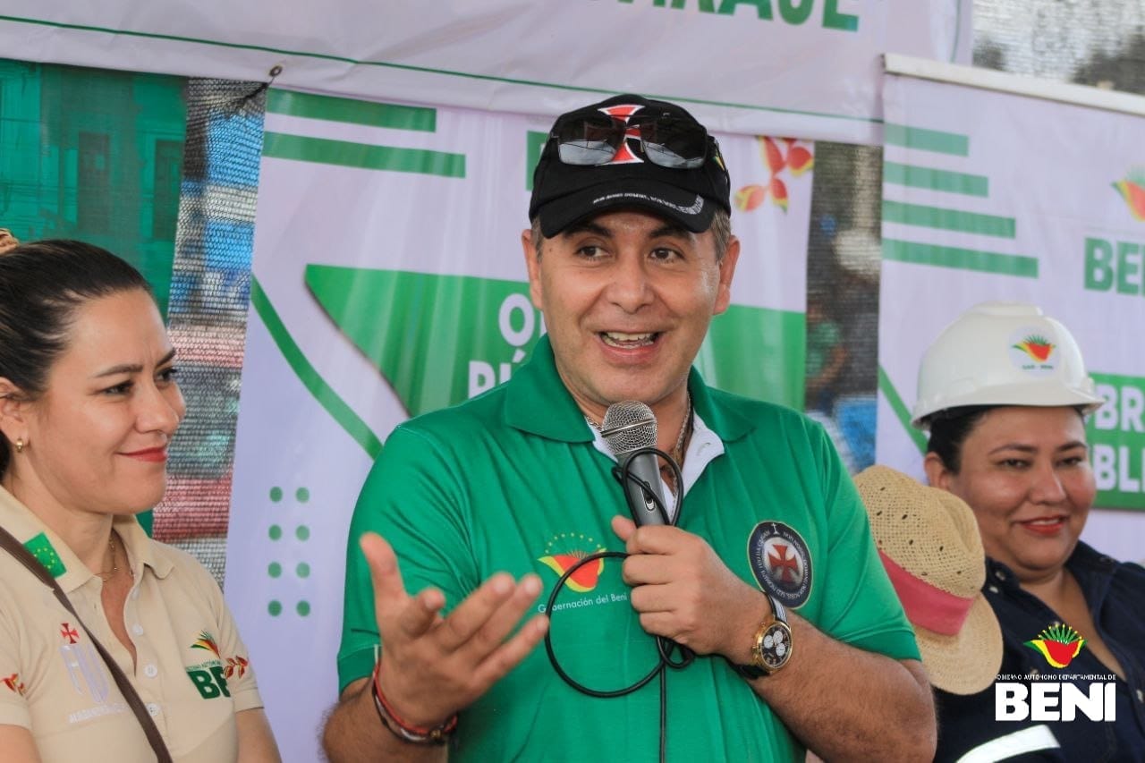 Gobernador de Beni califica de político el paro en Santa Cruz y plantea tratar el tema bajo el CNA