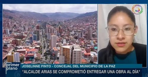 Concejal lamenta que alcaldía no festeje a La Paz con obras