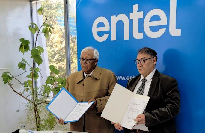 Entel y la Universidad Autónoma Tomás Frías suscriben convenio para pasantías 