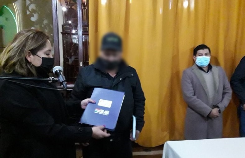 Adultos mayores privados de libertad del penal de San Pedro se inscriben al SUS