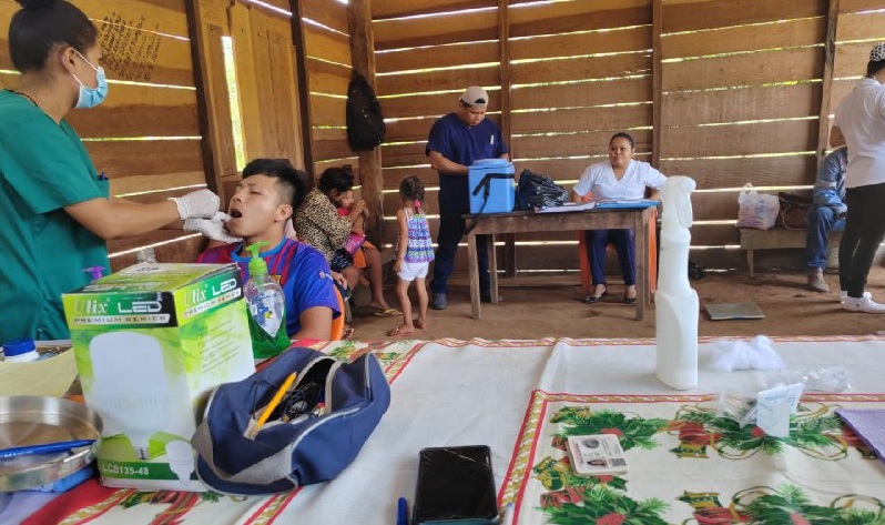 Pando: indígenas de la comunidad Shirihua reciben atención integral en salud