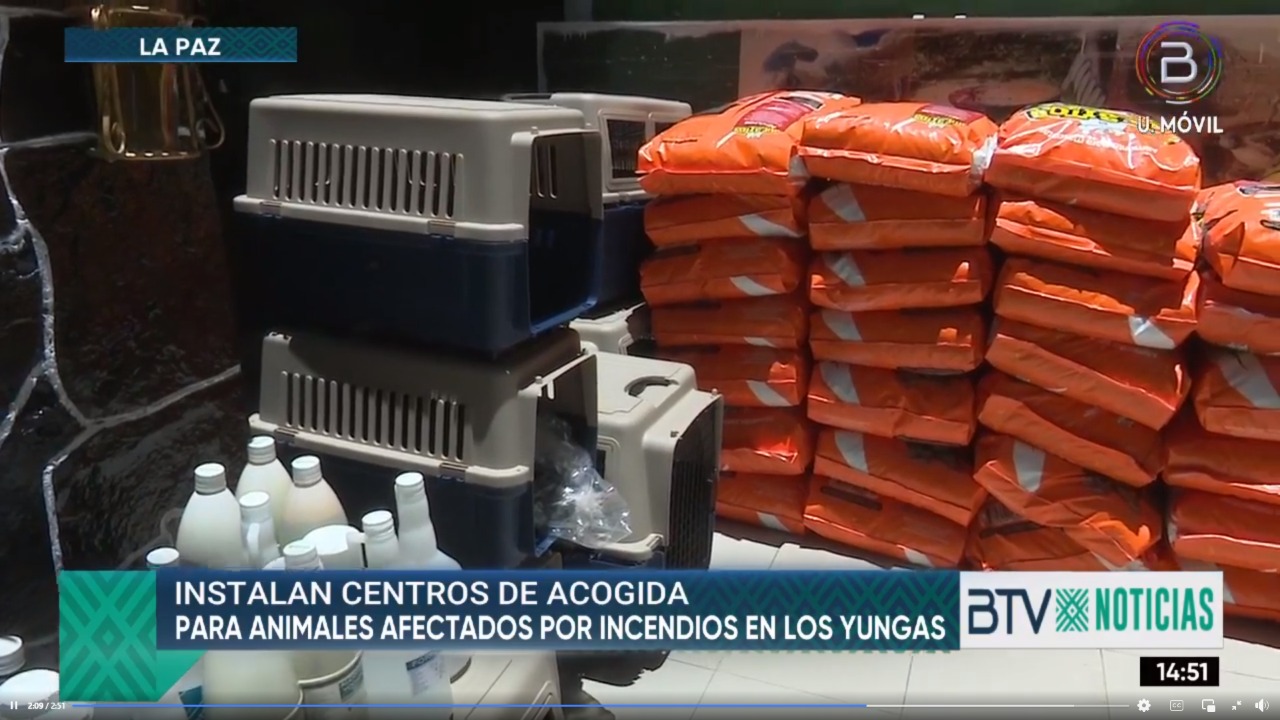 Instalarán centros de acogida en La Asunta y Palos Blancos para atender animales afectados por incendios