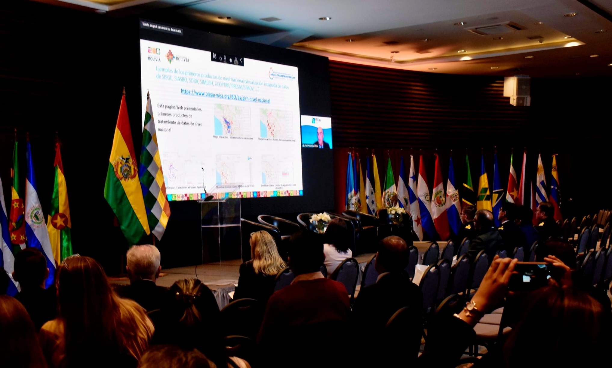 En simposio internacional, Bolivia plantea consolidar una agenda regional para la Gestión Integrada del agua 