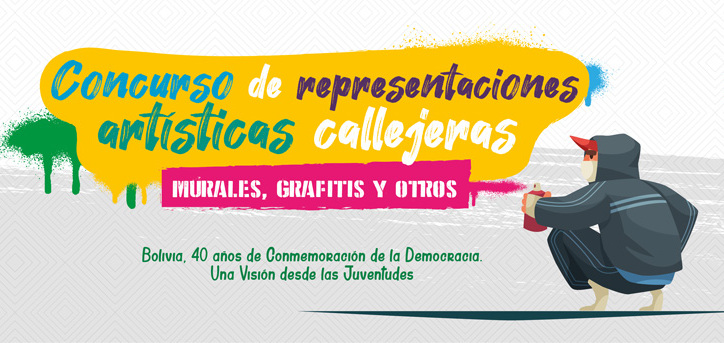Amplían hasta el 19 de octubre plazo de inscripción al concurso de murales y grafitis