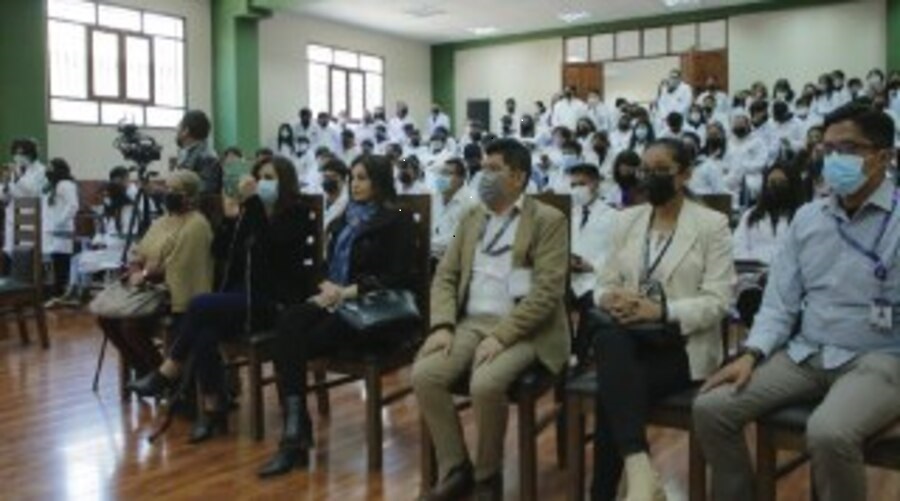 Salud organiza al Diplomado de Gestión de Calidad y Auditoría Médica para universitarios de la Tomás Frías de Potosí