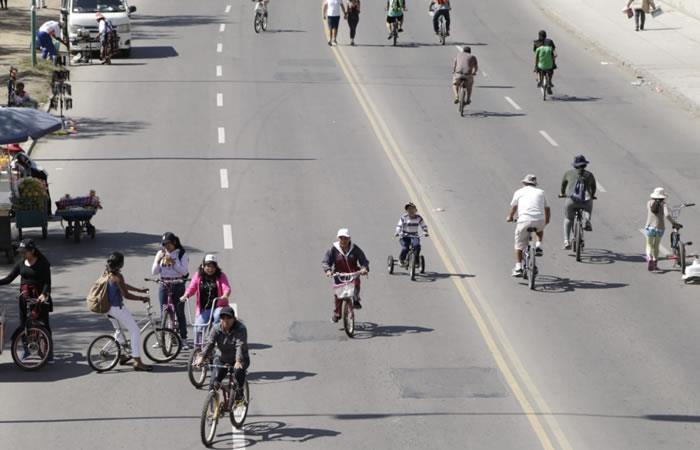 Tránsito anuncia estricto control hoy en Cochabamba durante el Día del Peatón