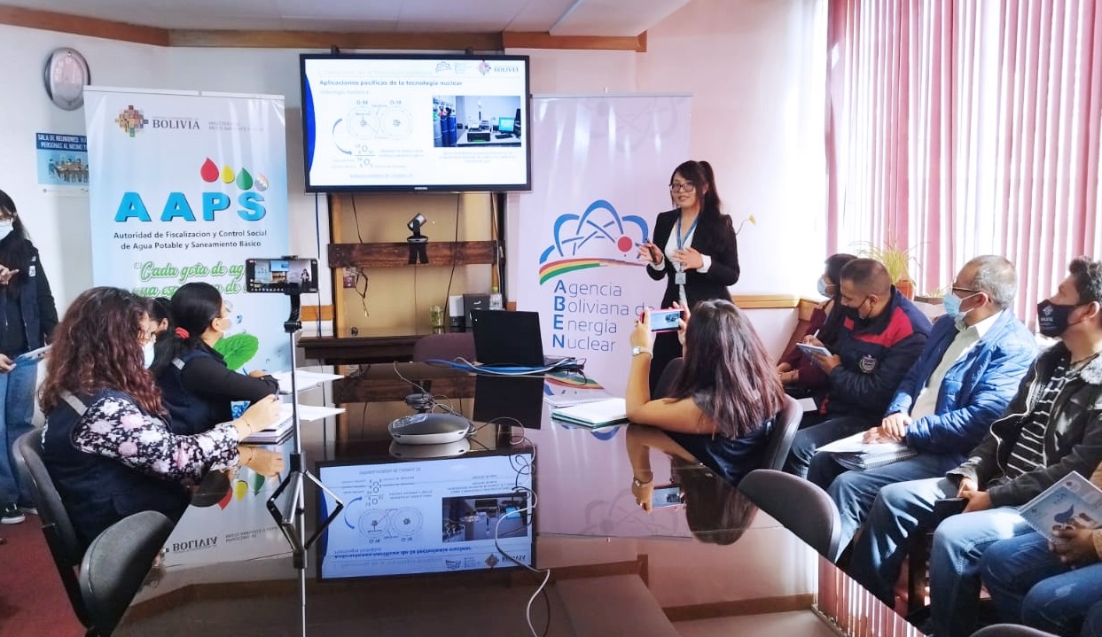 La ABEN promueven la aplicación de tecnología nuclear en el monitoreo de aguas superficiales y subterráneas