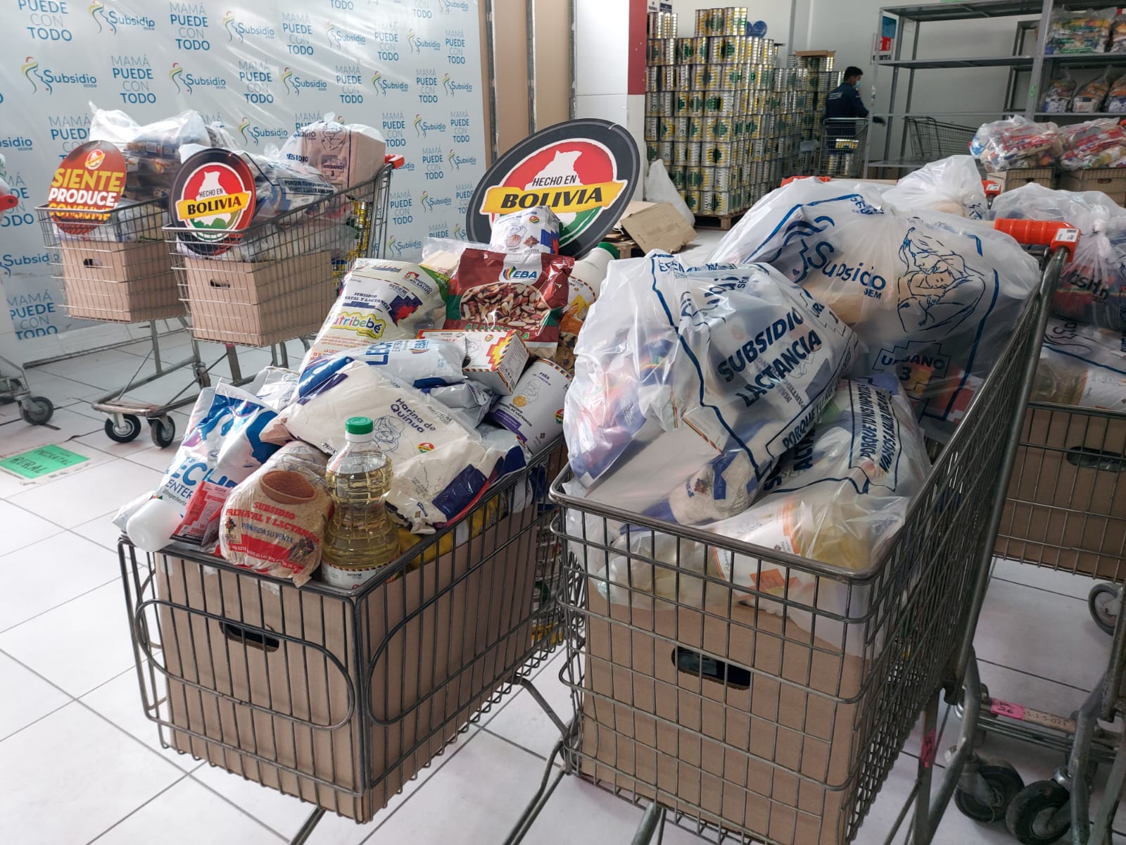 Sedem entregó más de 796.000 paquetes de alimentos para las madres 