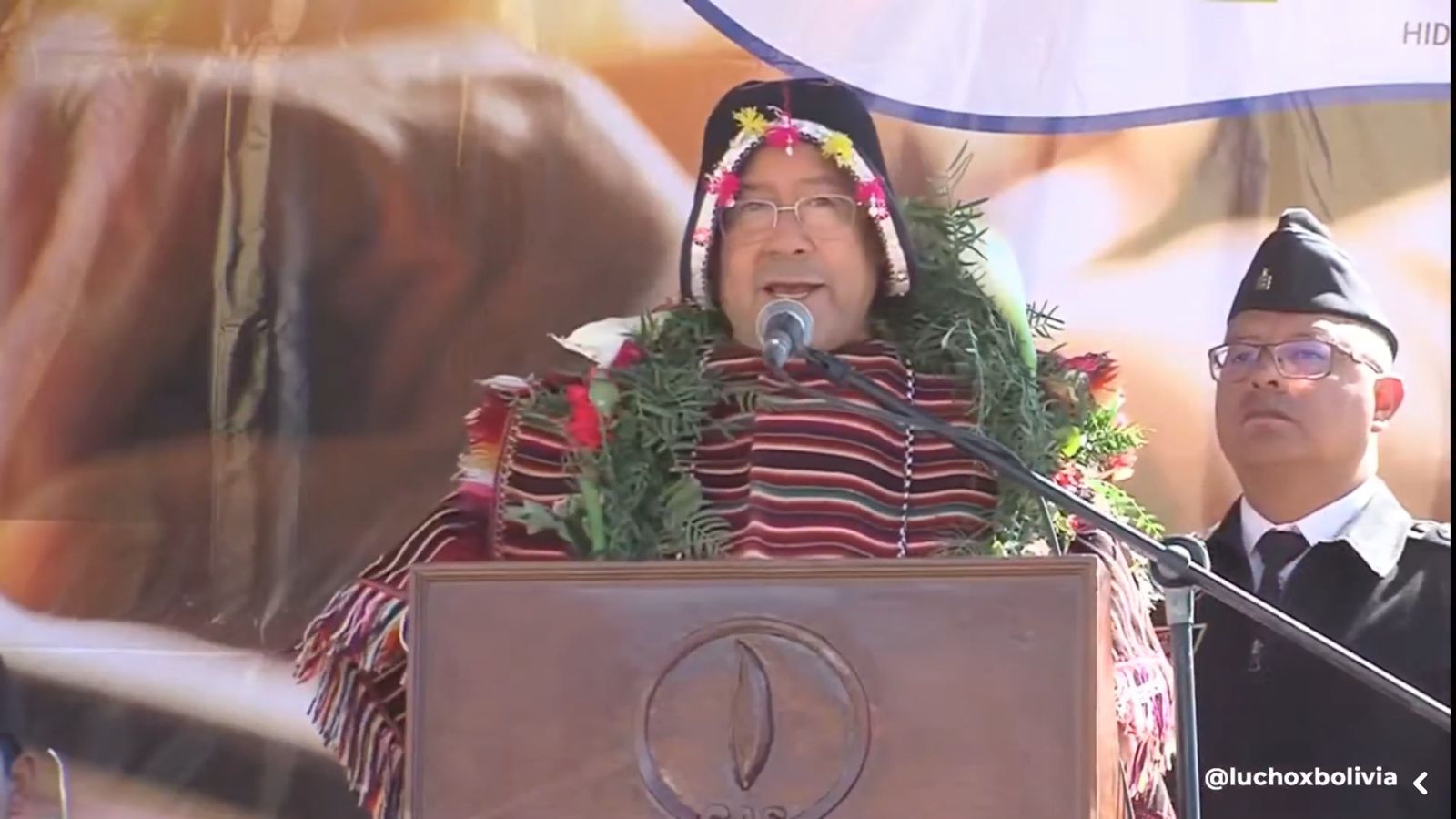 Arce enviará al Legislativo proyecto de ley para un crédito destinado a la construcción de tinglados en unidades educativas