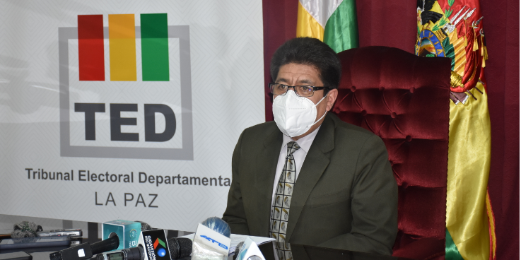 Tribunal Electoral Departamental de La Paz sortea a 24 jurados para repetir votación