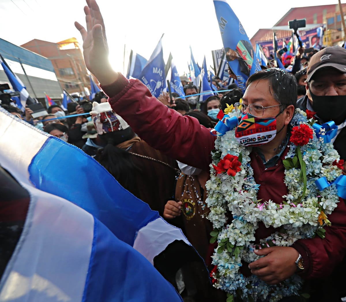 Presidente destaca apoyo nacional para la reconstrucción de Bolivia