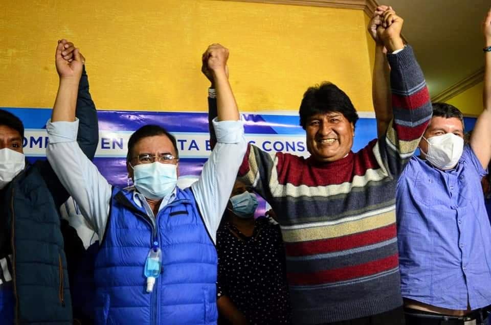Datos en boca de urna: El MAS logra el primer lugar de preferencia electoral en seis departamentos de nueve