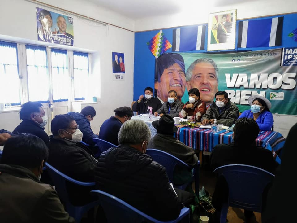 El MAS se reúne en La Paz para evaluar las elecciones subnacionales