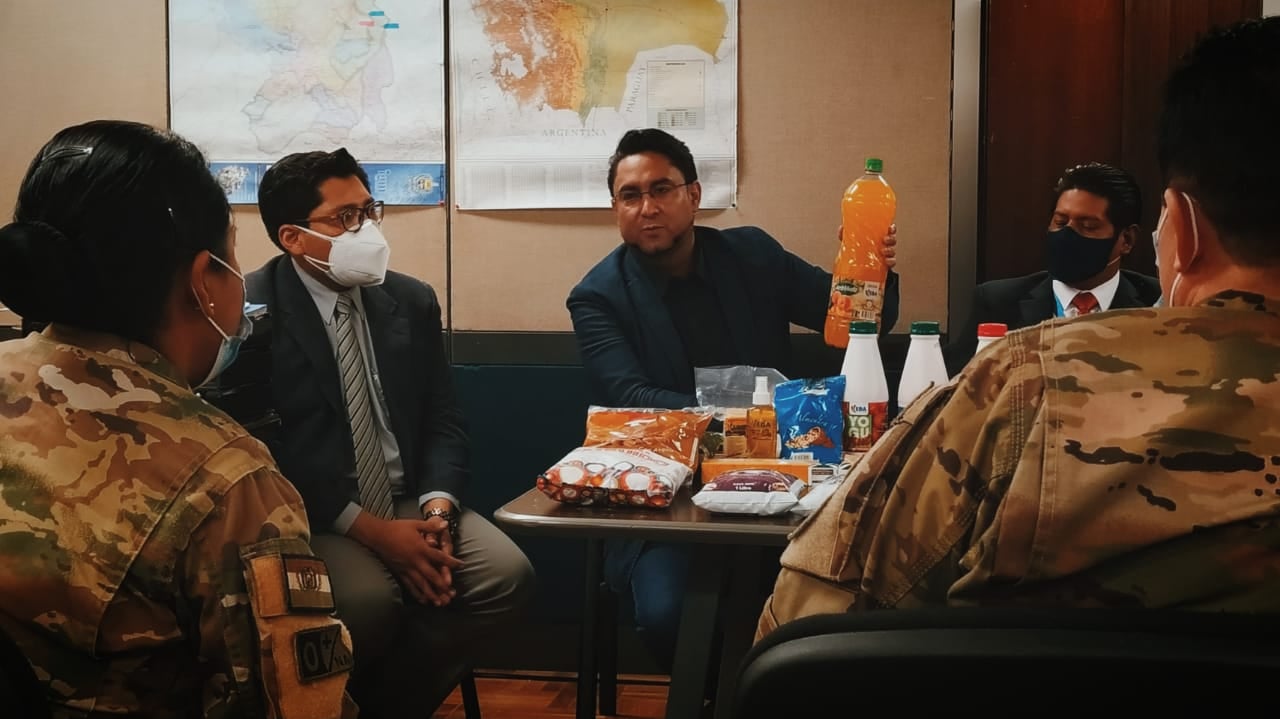 EBA afianza unión estratégica para dotar de alimentos a efectivos antinarcóticos