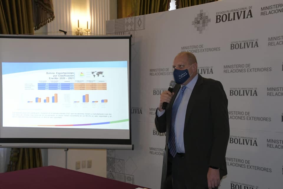 Bolivia logra superávit comercial de $us 453 millones al primer cuatrimestre