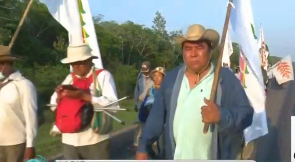 Surgen más críticas a la naturaleza política de la marcha indígena y a sus lazos con Camacho