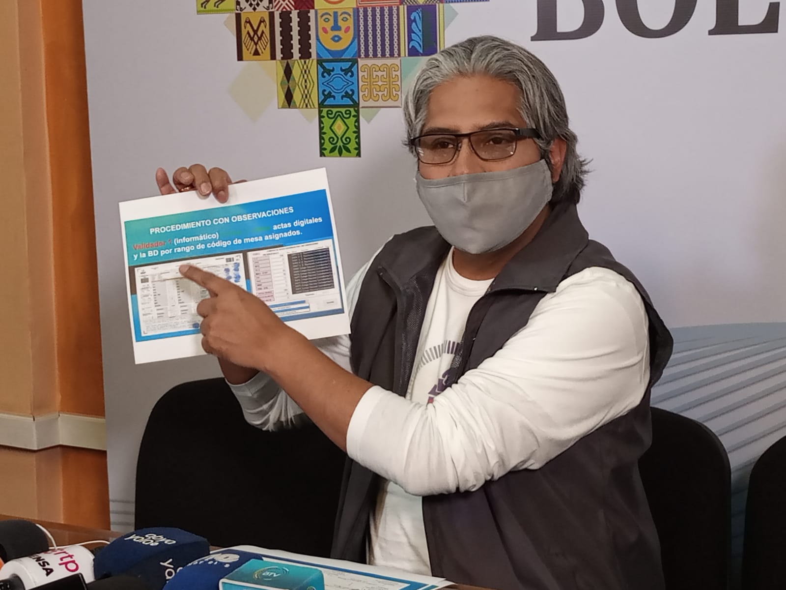 Procurador insta a Comunidad Ciudadana a no tener temor y llevar sus actas electorales al proceso de revisión