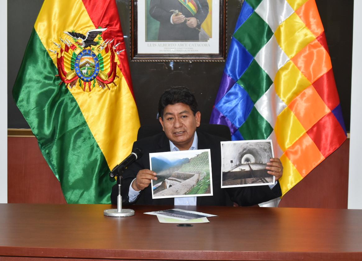 Gobierno desembolsa Bs 1.946 millones para la construcción de la doble vía El Sillar