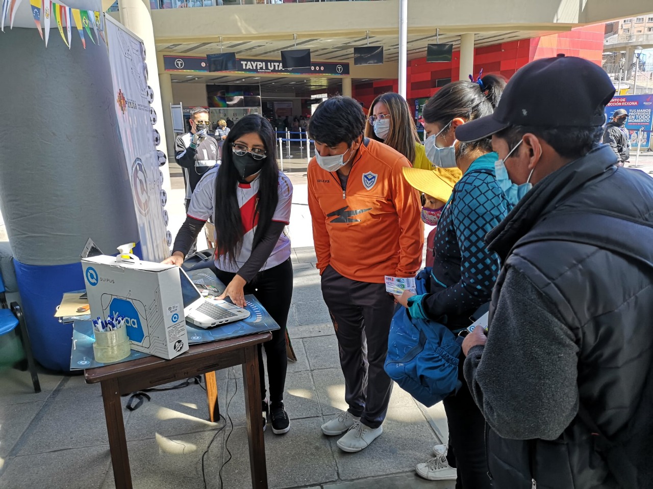 Activan promoción comercial de computadoras “Copa América Quipus”