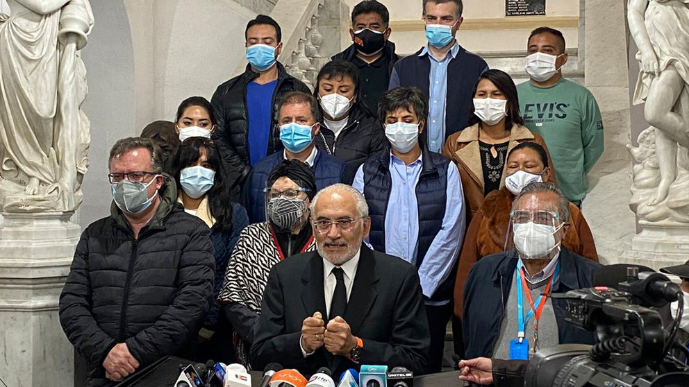 Carlos Mesa impuso un verticalismo político al interior de Comunidad Ciudadana