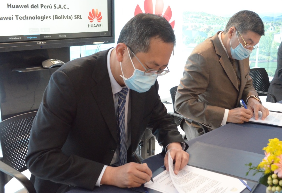 Comunidad Andina y Huawei Technologies firman convenio de cooperación