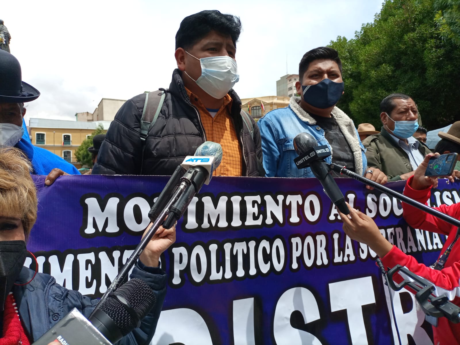 Vecinos de los 20 distritos de la ciudad de La Paz rechazan convocatoria a marcha de Arias